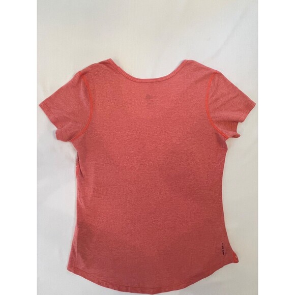 The North Face Women Sz S FlashDry Shirt Short Sleeve Diamond Lightweight Active - Picture 4 of 9